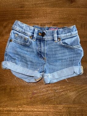 Crewcuts Light Blue Denim Cowgirl Shorts